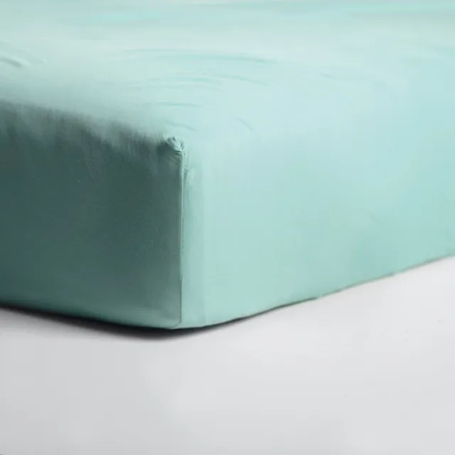Cinderella hoeslaken - 180x200/210cm - Jersey - Groen - Tot 25cm matrashoogte
