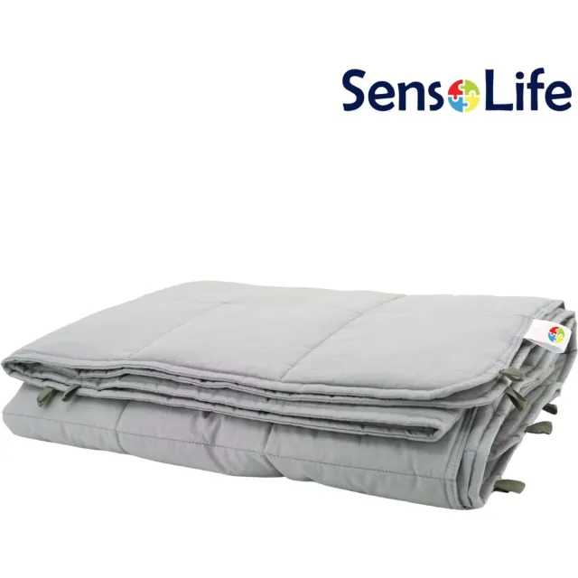 SensoLife Verzwaringsdeken CLASSIC licht grijs - 150 x 200 cm - 10 kg - Weighted blanket 10 kg - 150 x 200 cm - licht grijs