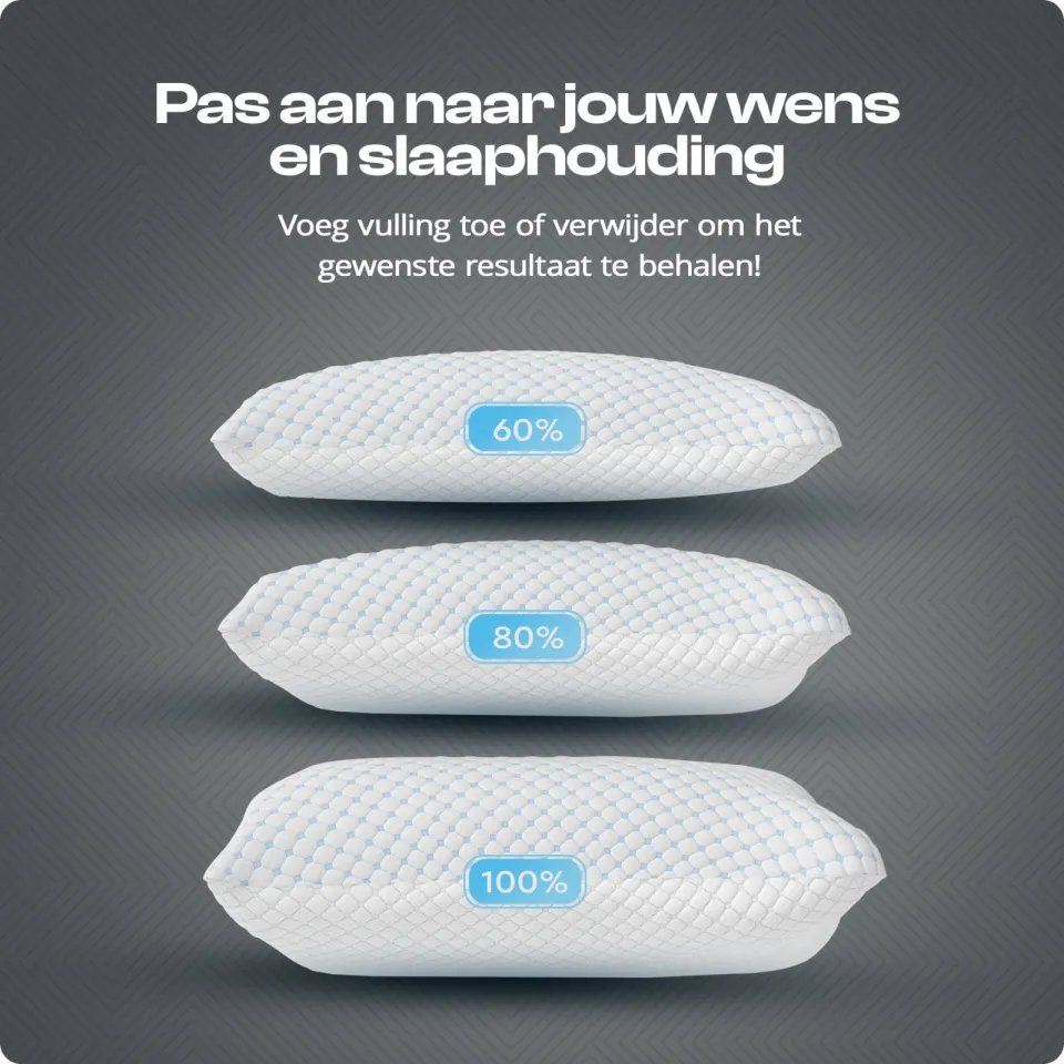 Dreamhouse Nanotech hoofdkussen wit, foto 2