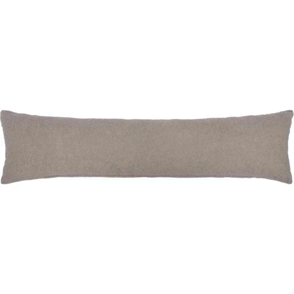 vidaXL Kussensloop HEERLEN Lichtgrijs 40 x 145 cm Bouclé, foto 2