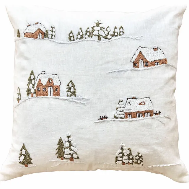 Loberon Kussenhoes Lyngstad beige