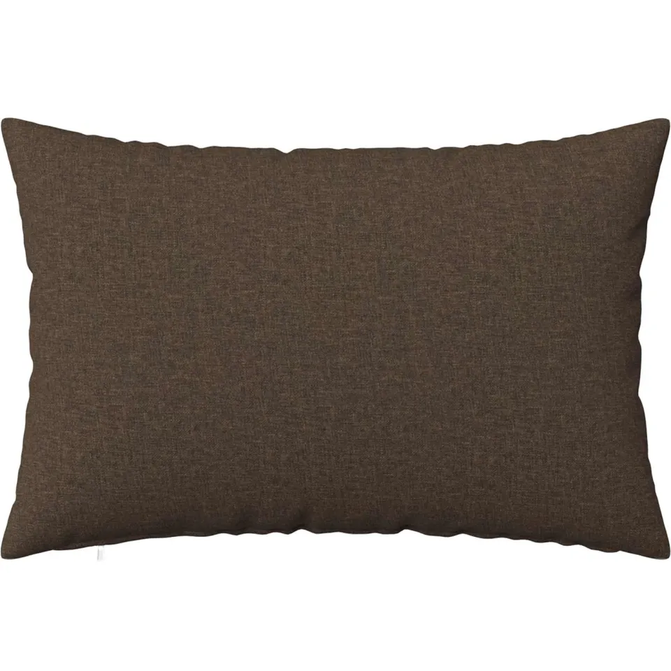 vidaXL Kussensloop 2 st HEERLEN Taupe 50 x 70 cm Stof