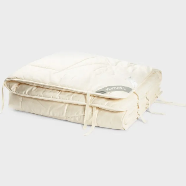Yumeko dekbed tencel winter 200x200 - Biologisch & ecologisch Beige