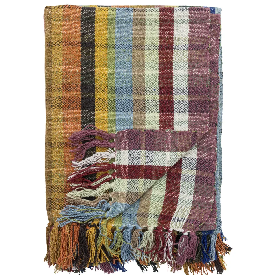 Bloomingville Elmy plaid meerkleurig multi, foto 2