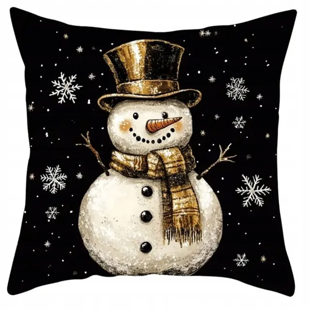 Sa.Co Kerst Kussenhoes Decoratief 45x45cm - Gezellig Feestelijk Interieur multicolor