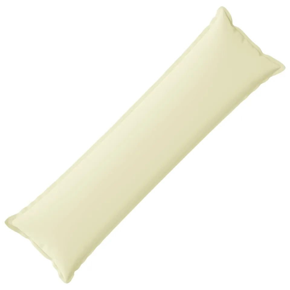 vidaXL Kussensloop HOUTEN Crèmekleurig 40 x 145 cm Polyester, foto 3