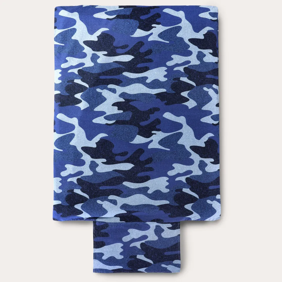 NOUS Kids Camo dekbedovertrek blauw, foto 2