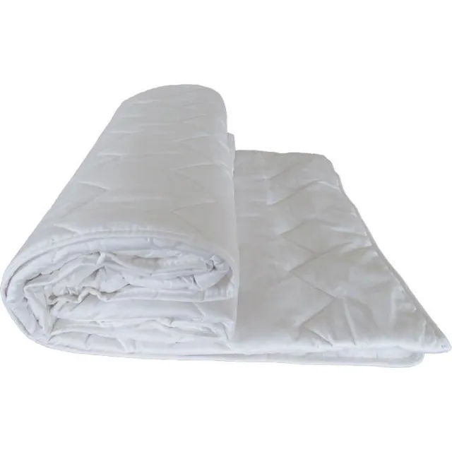 iSleep Silk Comfort Zomerdekbed Zijde - Litsjumeaux XL - 260x220 cm Wit