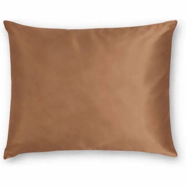 Silk Heaven Zijden kussensloop 45x65cm Amber Silk hotelsluiting - 22 Momme - 100% moerbeizijde - Silk Heaven - 45x65cm (voor o.a. traagschuim kussens 60x40cm) / Hotelsluiting