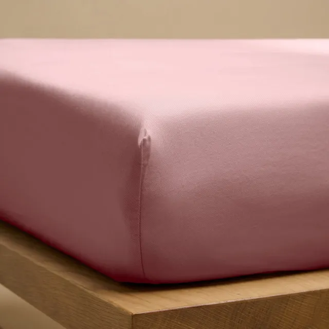 Coco & Cici TENCEL Sateen Hoeslaken Mauve - 200x210x30