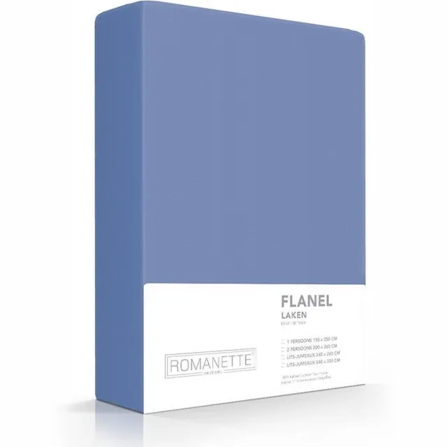 Romanette Flanel - Laken - Jeans