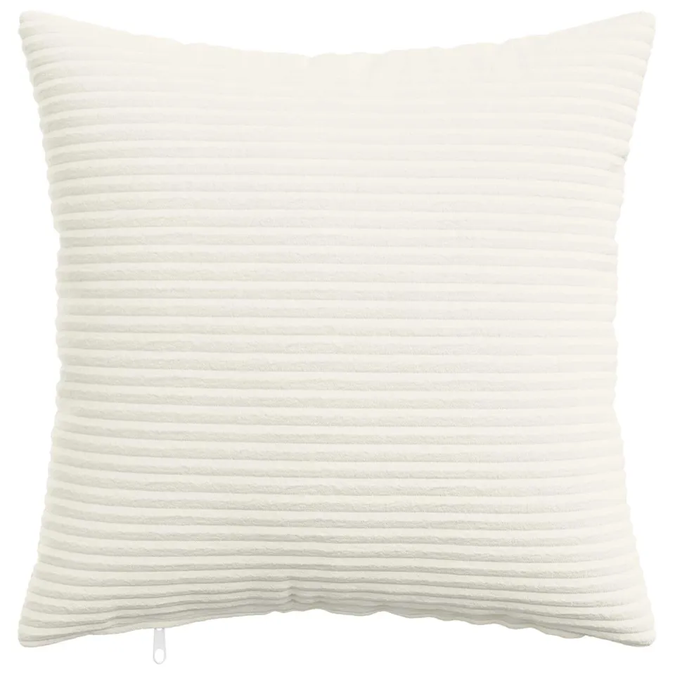 vidaXL Kussensloop 6 st HEERLEN Crèmekleurig 40 x 40 cm corduroy