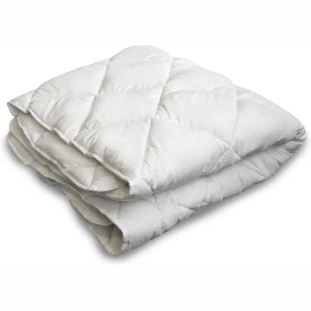 Zydante Mono Dekbed – 100% Nederlandse Schapenwol – Natuurlijk en Ademend – Comfortabel Wollen Dekbed - Dutch Shepherd - 200x140 Wit