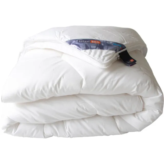 totaalBED Dekbed Eliza 100% thermosoft - enkel - 260x220 cm - Anti-allergisch wit