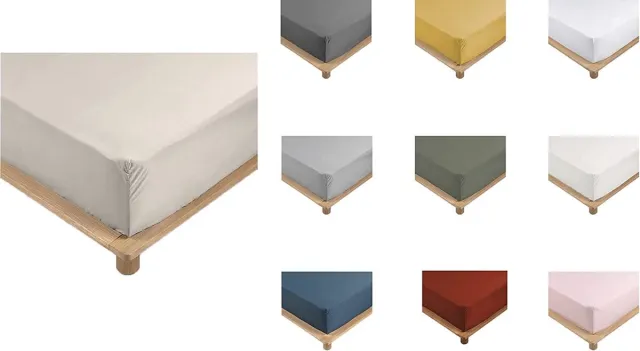 PROMO LINGE Percale hoeslaken - 30 cm diepte Lichtbruin Natuurlijk