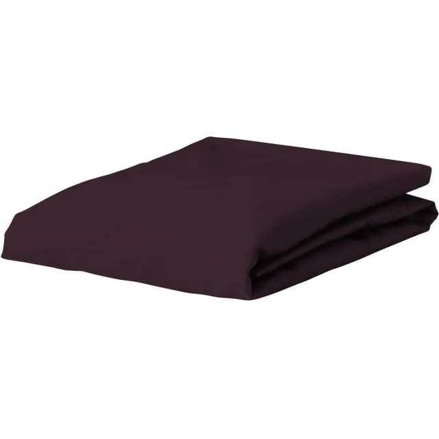 Essenza The Perfect Organic Jersey Hoeslaken Bordeauxrood - 140-160 x 200-220 cm