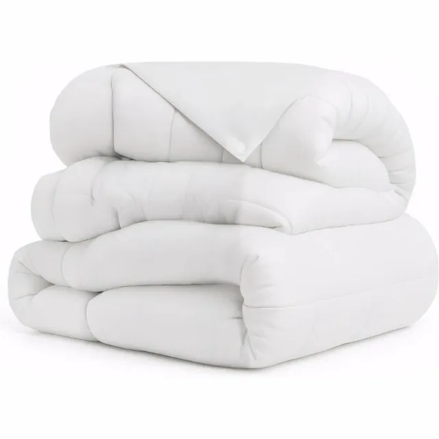 DailySupplies® Dekbed 240x220 - 2 Persoons 4 Seizoenen - Wasbaar - Extra Zacht - Wit
