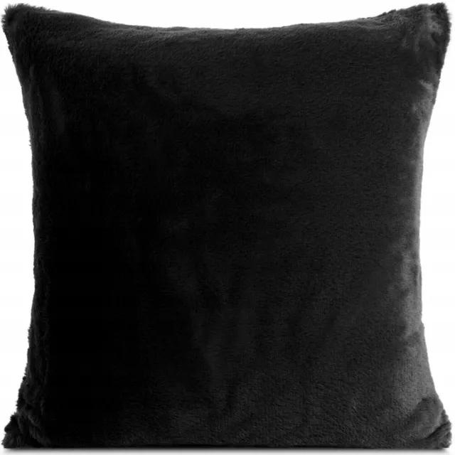 Eurofirany NINA Flanel Kussenhoes 60x60 cm - Zwart
