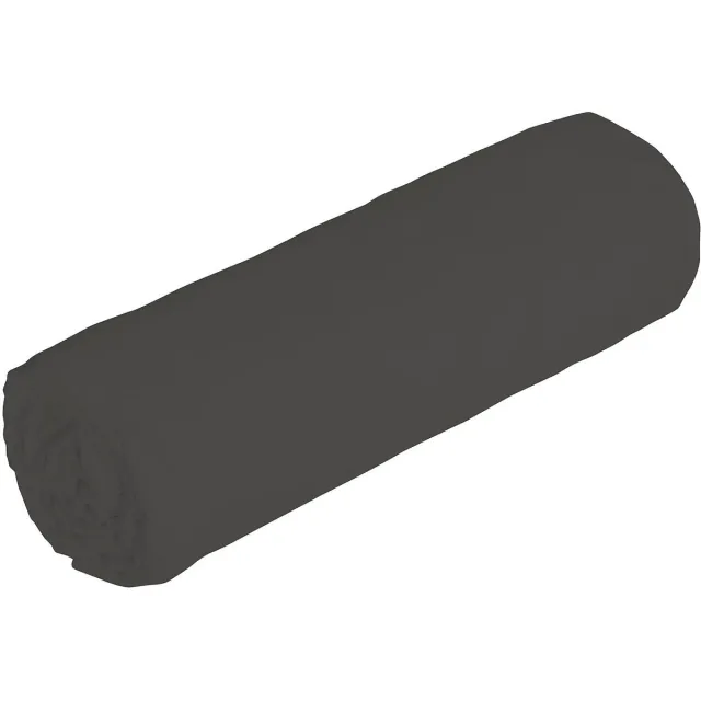 Vente-unique Hoeslaken in satijn 108 draden/cm² - 180 x 200 cm - Instophoogte 30 cm - Antracietgrijs - TALORA van PALACIO