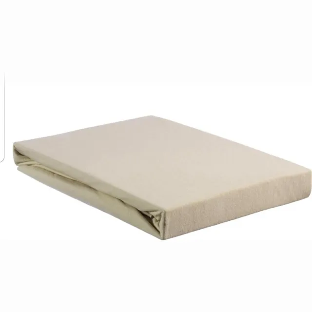 Beddinghouse Matras Hoeslaken - 80/90x200cm - eenpersoons - Jersey Katoen - 100% Katoen - sand Zand