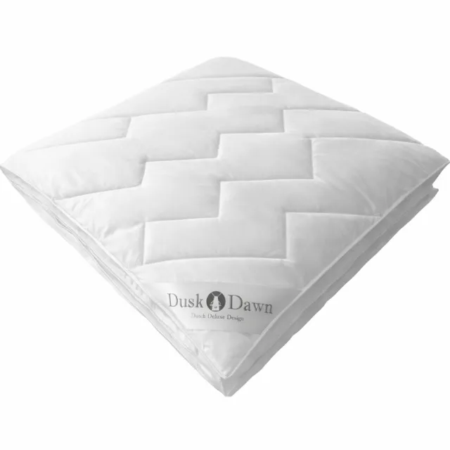 Dusk Till Dawn Zomer Bamboe Dekbed 100% Viscose Bamboe - 240x220cm Wit