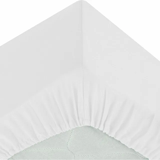 Atmosphera Créateur d'intérieur® Verstelbaar onderlaken Atmosphera Wit (90 x 190 cm)