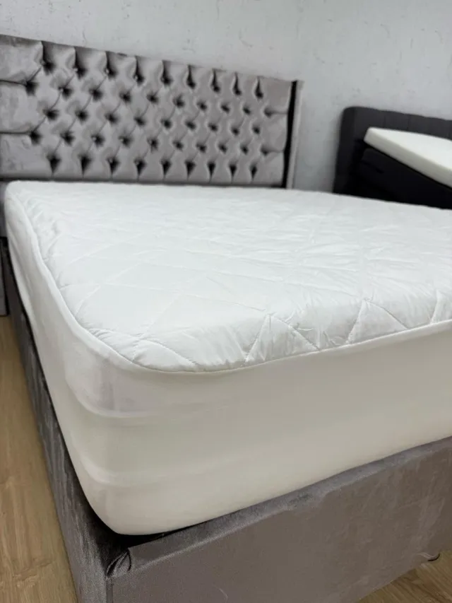 Nessa® 180x200 - Waterdicht Matrasbeschermer - Matrashoes Wit