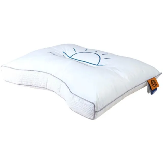 Gilder ZEN kussen Extra Firm | vulling 50% vezelbolletjes, 50% latex staafjes (Fusionfiber) | vulgewicht 1530 gr. | anti-allergisch | 60x60 cm Wit