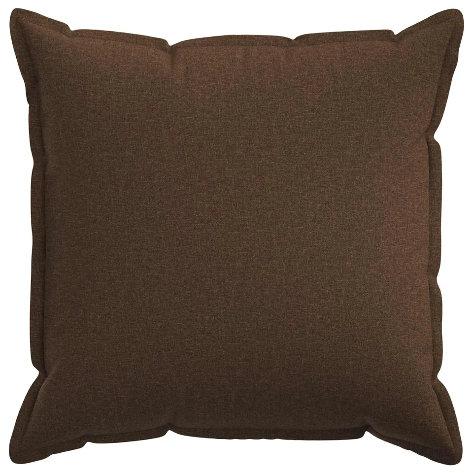 vidaXL Kussensloop 6 st HOUTEN Bruin 55 x 55 cm Faux Linnen