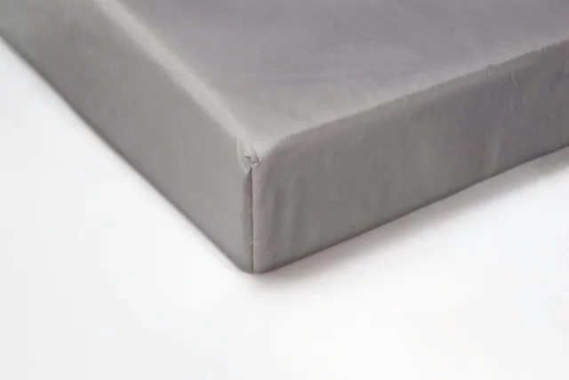 Zorgmatras.com Hoeslaken Velvet 140x200 cm Grijs