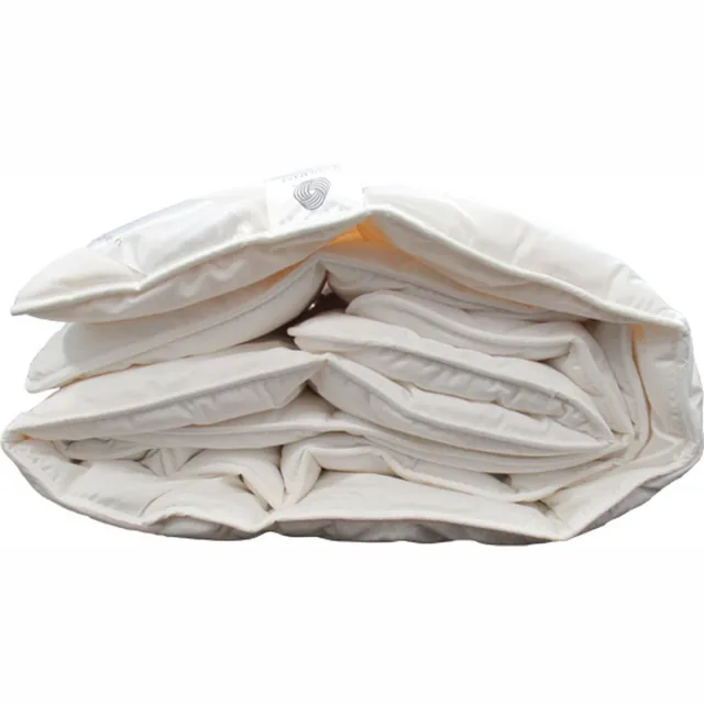 iSleep Wollen Dekbed - Enkel - 100% Wol - Lits-jumeaux - 240x200 cm ecru