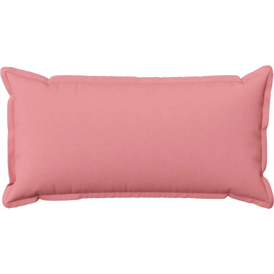 vidaXL Kussensloop 12 st HOUTEN Roze 40 x 80 cm Faux Linnen