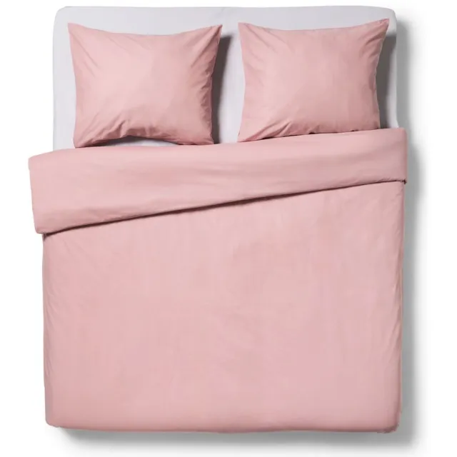 HEMA Dekbedovertrek zacht katoen mauve (mauve), foto 3