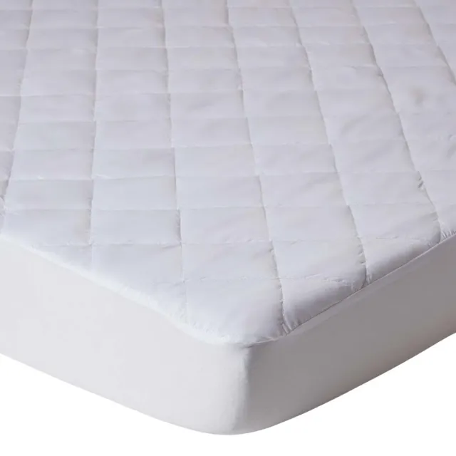 Homescapes Anti-Allergie Matrasbeschermer - Matrashoes - Hoeslaken - Anti-Allergisch & Antibacterieel - 90x190 cm Wit