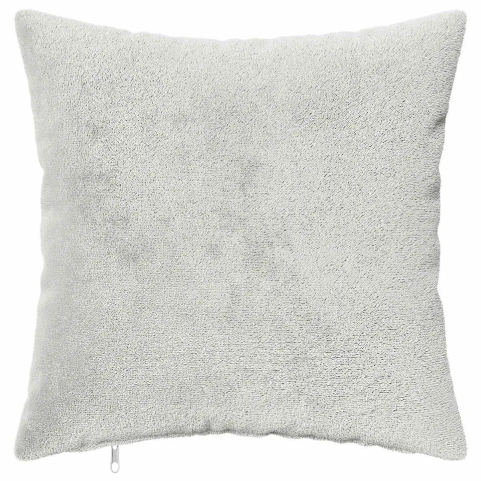 vidaXL Kussensloop 6 st HEERLEN Lichtgrijs 50 x 50 cm Flanel