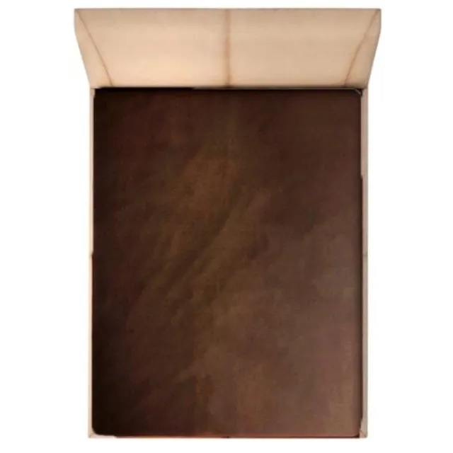 Beau Maison Velvet Velours Hoeslaken Coffee Brown 180 x 200 cm + 40 hoekhoogte (Extra Hoog!)