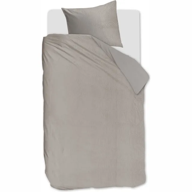 Riviera Maison Cecelia kussensloop - Zand - 60x70