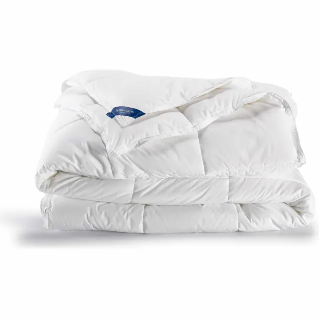 De Witte Lietaer Dekbed Ducky 4 Seasons - Eenpersoons - 140 x 220 cm - Donsvulling wit