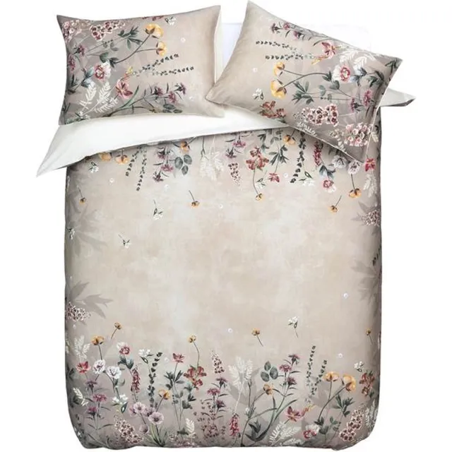 M.M Linen Carrie Dekbedovertrek - Lits-jumeaux - 240x200/220 cm - Zand
