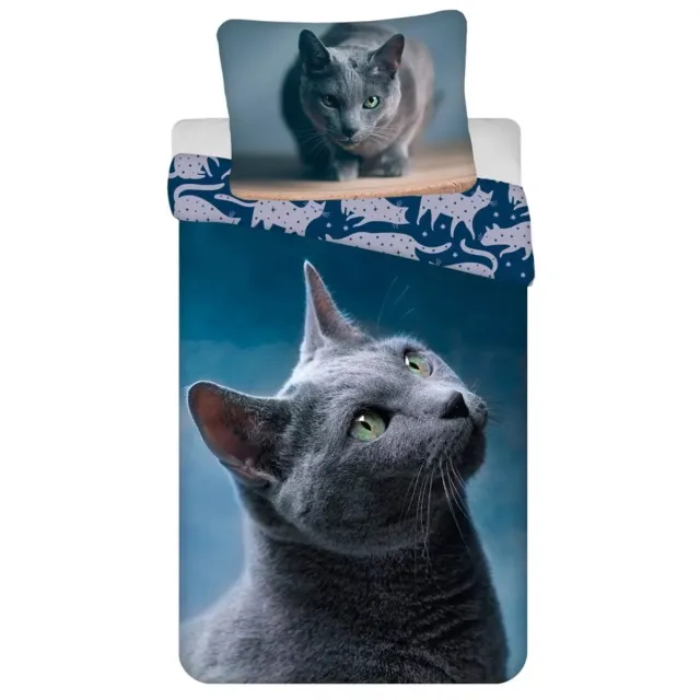 Sweet Home Dekbedovertrek Blauwe Rus - 140 x 200 + 70 x 90 cm - Katoen
