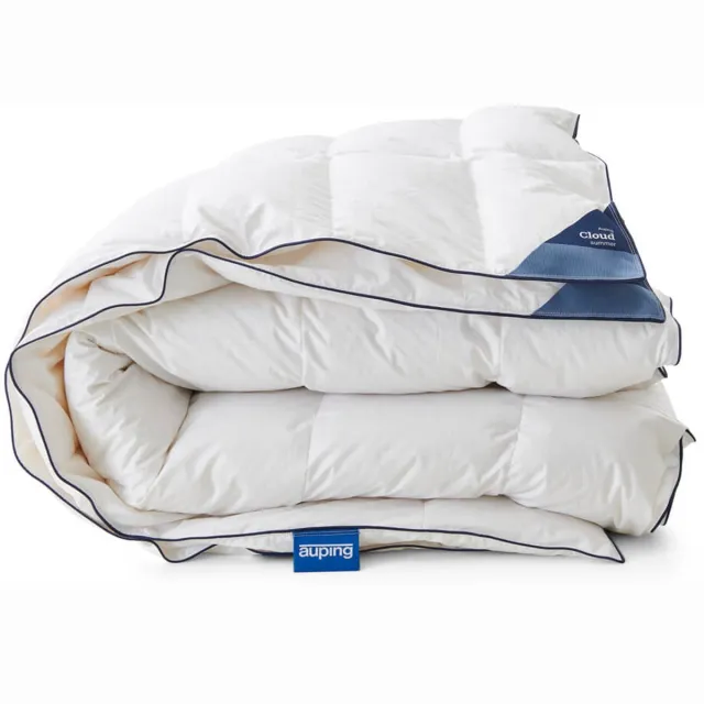 Auping Dekbed Cloud 4-seizoenen 260 x 220 cm - Ganzendons - Zomerdekbed & Winterdekbed Wit