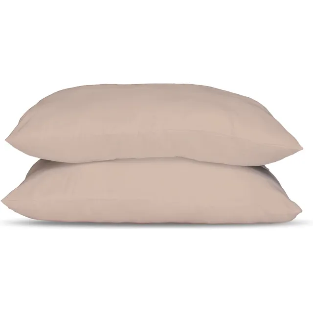 Felman Kussenslopen bij Felman 2-in-1 Dekbed Sand- 60x70 cm - 2 stuks - Beige - Microfiber