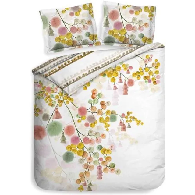 Heckettlane Heckett & Lane Daniel - Dekbedovertrek - Eenpersoons - 140x200/220 cm + 1 kussensloop 60x70 cm - Multi kleur