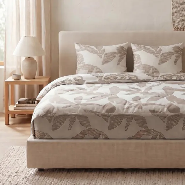 Zensation Lazy all-in-one dekbed met instopstrook - taupe