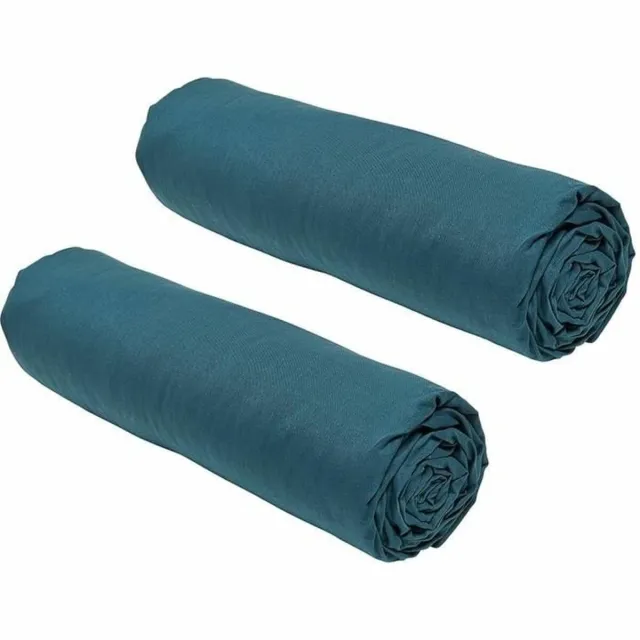 Onderlaken TODAY essential Turquoise