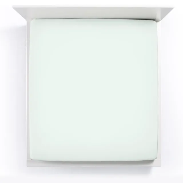 Bella Donna Alto Boxspringhoeslaken Twijfelaar pastelgroen-0629 120x190-130x220