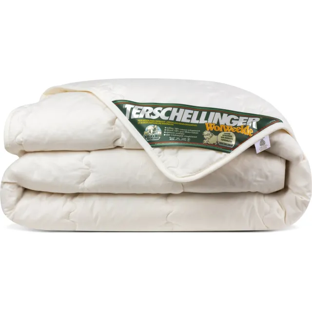 Terschellinger Wolweelde Terschellinger - All Year wollen dekbed - 100% IWS Zuiver Scheerwollen Enkel Dekbed - 240x200 cm Creme