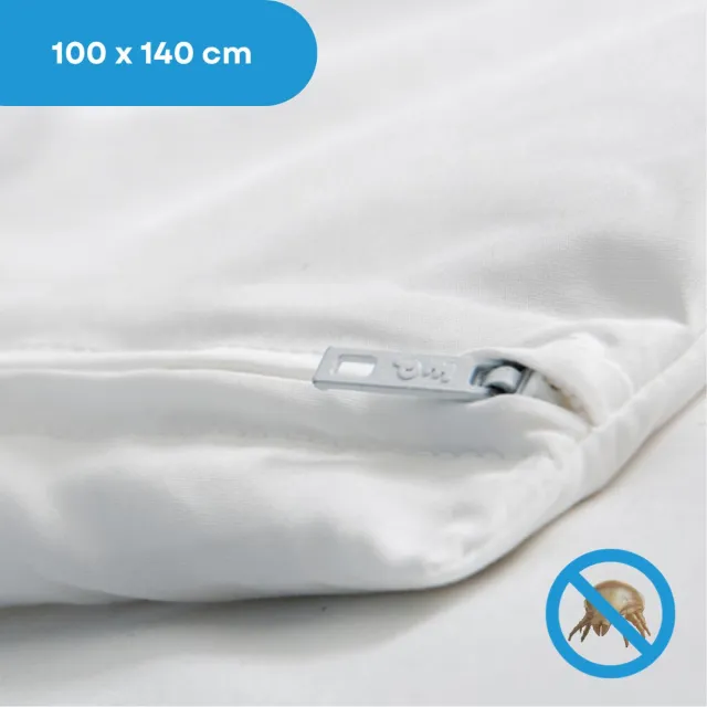 Cara C'air anti-allergie dekbedhoes - huisstofmijt allergie - wit