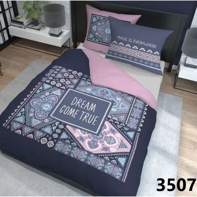 Detexpol Boho Patchwork Dekbedovertrek - 100% Katoen Multicolor