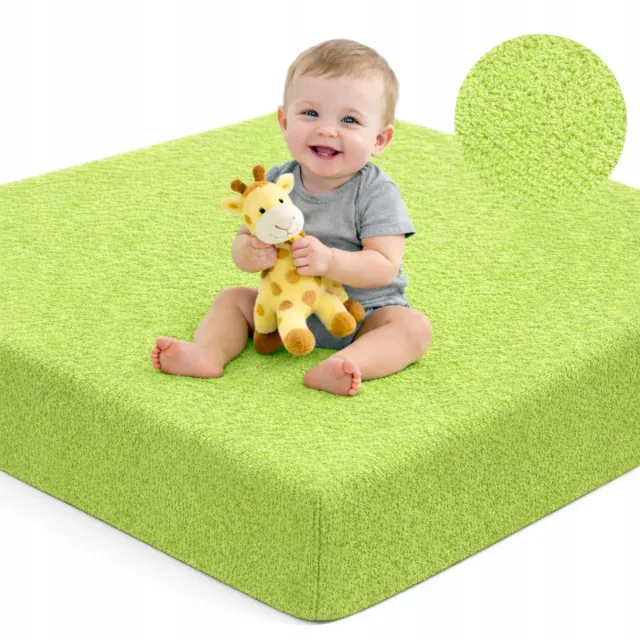 Strefa Spania Badstof handdoek 60x120 cm met Elastiek - Kinderbedje - Katoen Veelkleurig